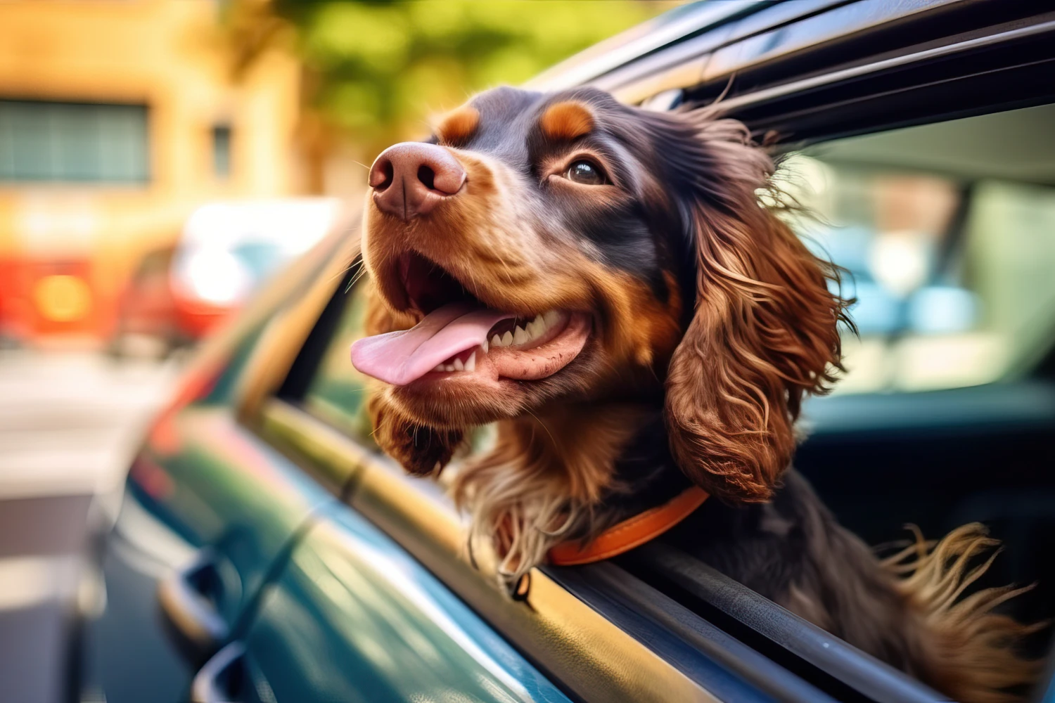 Chevrolet Malibu Dog Car Seat for Sussex Spaniels